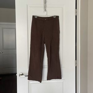Women's G.H. Bass & Co. Brown Sweatpants Small